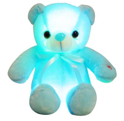 China Advertising sleeping bear toy with light for sale