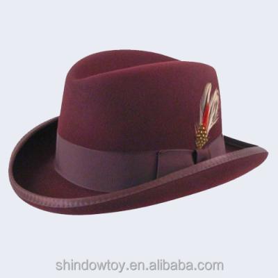 China 100% Wool Felt Felted Hat Hat for sale