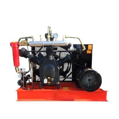 China Lubricated High Pressure Air Booster Machine For Pneumatic System for sale