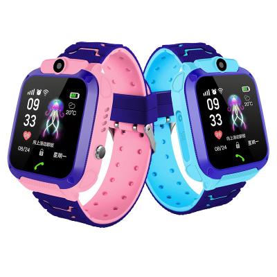 China Q12 Waterproof Touch Screen IP67 Kids Smart Watch Kids Anti-lost GSM GPRS Location Tracking Phone 2G Watch for sale