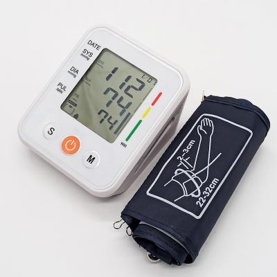 China Home 2021 New Cheap LCD Digital Display Arm Blood Pressure Monitor Electronic Factory Wholesale for sale