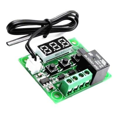 China W1209 Digital Temperature Control Thermostat 12V DC W1209 Digital Temperature Controller Board Electronic Switch Module With NTC Sensor for sale