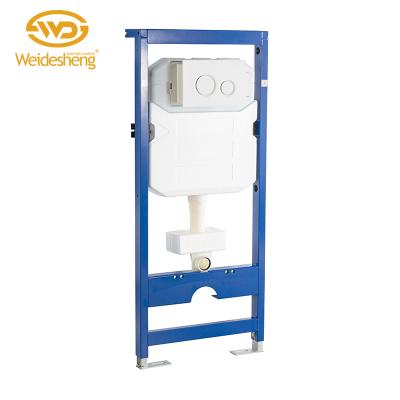 China Concealed Cistern Wall Mount Toilet Tank Water Saving Plastic Wall Mount Toilet Flush Cistern for sale