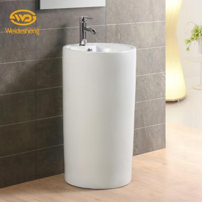 China Hand Wash Customized Table Top Hand Wash Pedestal Wash Basin Bathroom Sink for sale