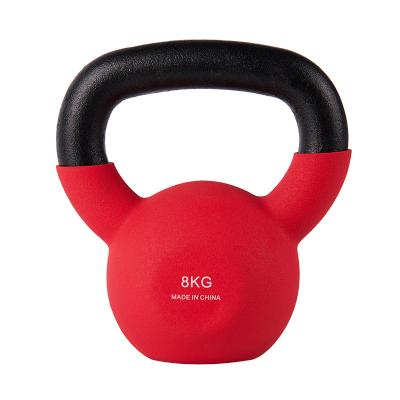 China Sporty Adjustable Cast Iron Rubber-Coated Universal Adjustable Kettlebell Dip Kettlebell for sale