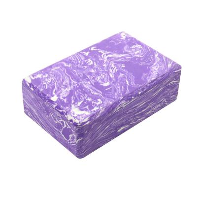 China Eco-friendy High Cost Performance New High Density Two Color Odorless Yoga Bricks for sale