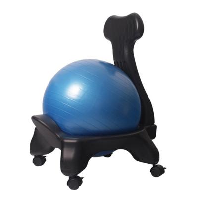 China Easy for any age and fitness levels hot sale PVC gym exercise yoga ball eco-friendly chair to develop balance and coordination for sale