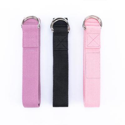 China Lightweight Stretch Yoga Strap Longer Woven Belt Safely Other Most Popular Adjustable Grip for sale