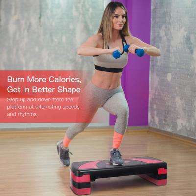 China Reasonable price selling aerobics bodybuilding exercise board high quality home step step aerobic step high quality for sale