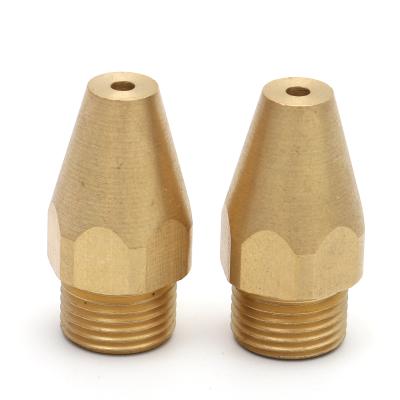 China Good Quality Custom Cooling All Kinds Of Spray Nozzle Parts Hardware Turning Machining Brass Parts Fitting Hose Connector for sale