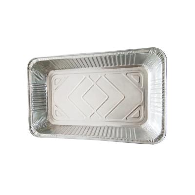 China High Quality Full Size Food Steamer Table Aluminum Foil Food Container With Lid for sale