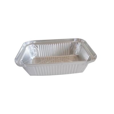 China Take Out Aluminum Foil No.6 Container For Food Packaging for sale