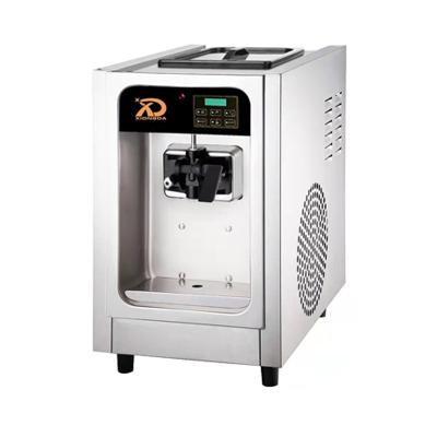 China Snack Factory 6218 Single Flavor Commercial Soft Serve Ice Cream Machine For Sale for sale