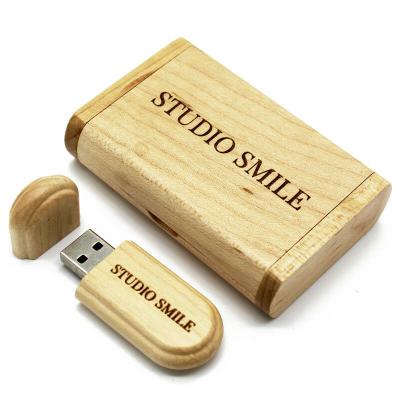 China Creative Pendrive 16GB/32GB/64GB/128GB Creative Direct Wood USB Drive Advertising Gift Stick Factory for sale