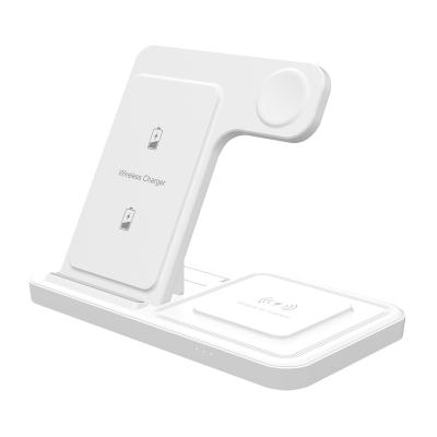 China Type C Multifunctional Wireless Charger Foldable Iphone And Apple Watch Charger for sale