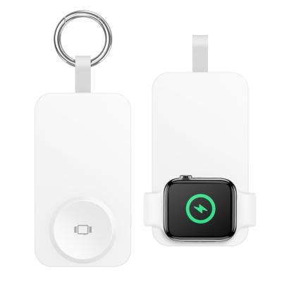 China Magnetic Wireless Charging Power Bank With LED Indicator For IWatch Charging for sale