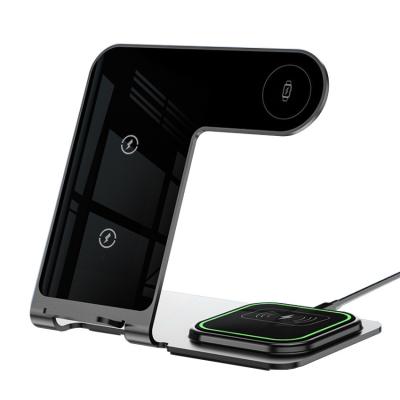 China Aluminum 15W Wireless Charging Stand for Qi Standard Smart Phone en venta