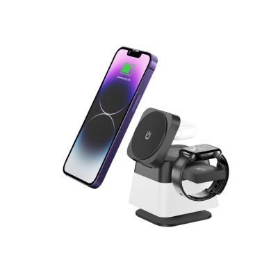 Κίνα 4-in-1 Rotational Foldable Wireless Charger With RGB Light προς πώληση