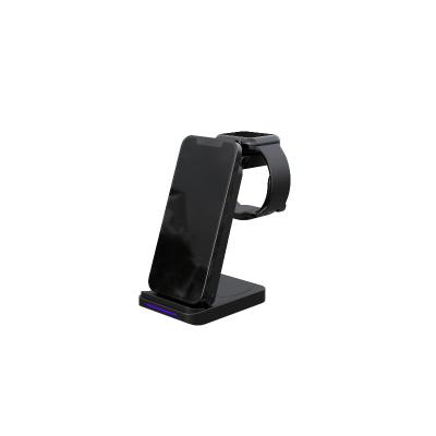 Cina 5W Max Power Compact Wireless Charger per la ricarica delle cuffie in nero bianco viola grigio in vendita