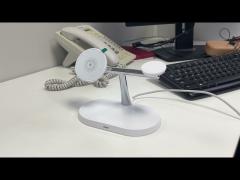 Timess T268D Fast Metal Wireless Charging Stable Current  Magnetic Apple 3 In 1 Charging Stand