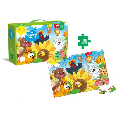 China Wholesale Children's Educational Puzzle Toy DIY 100 Piece Jigsaw 88276 for sale