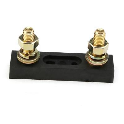 China RV M10 Screw Stud Terminals ANL Bakelite Car Audio Fuse Holders Block For Heavy Duty for sale