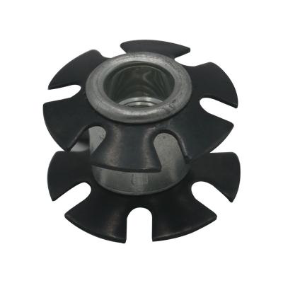 China M6 M8 Heavy Industry Sunflower Star Insert Nut For Tube 1 Inch for sale