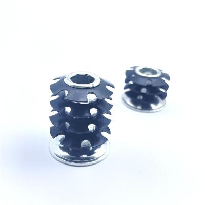 China Wholesale heavy industry plum blossom shrapnel insert tube connecting nuts for cabinet plinth furniture leg for sale