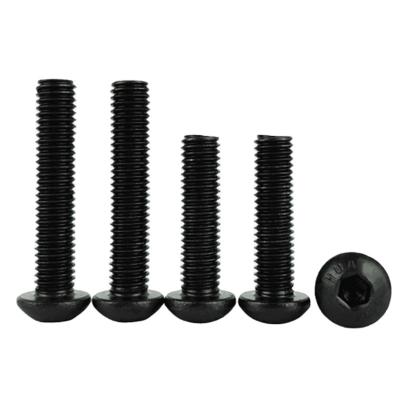 China Pan Black Milled Head Hex Screws Carbon Stainless Steel Anodized 7991 Din 7991 Aluminum Titanium 10.9 m2 For Furniture for sale