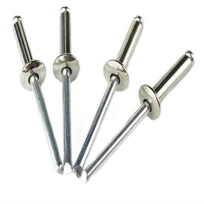 China Hot Sale 3.2 4.0 4.8 5.0 6.2 Standard Aluminum Blind Countersunk Head Stainless Steel Diameter 3.0 Rivets Stainless Steel for sale