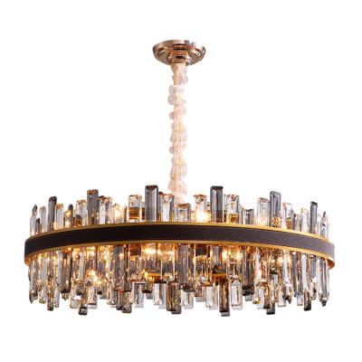 China Luxury Modern Vintage Lead Crystal Chandelier Home Decoration Lighting Chandelier Lighting Fixtures Living Room Modern Pendant Indoor Lamp for sale