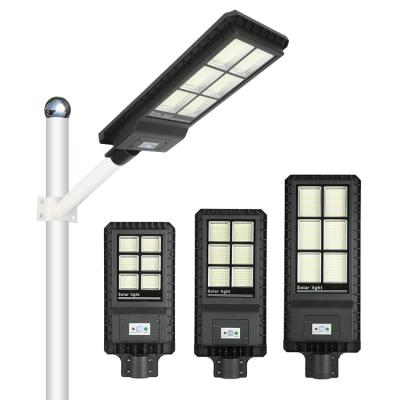 China ROAD Zhongshan factory road lamp smd supply integrated solar microwave sensor led 60w 120w 180w all in one solar street light for sale