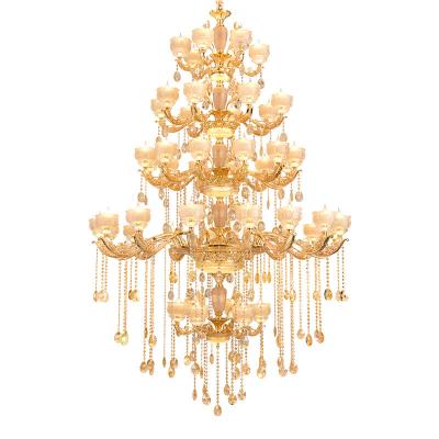 China Crystal Pendant Light Chandelier Modern European Luxury To Wedding Traditional Residential Hotel Energy Saving for sale