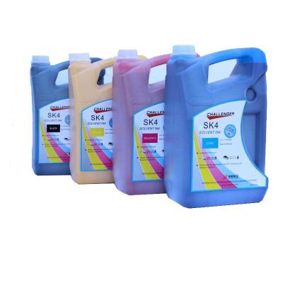 China Environmental Friendly Challenger SK4 Solvent Ink For Inkjet Printer / Printing Machine for sale