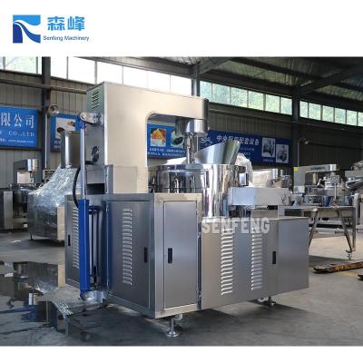 China food & High quality fully automatic beverage factory pizza sauce machine steaming kettle mixer machine for sale for sale