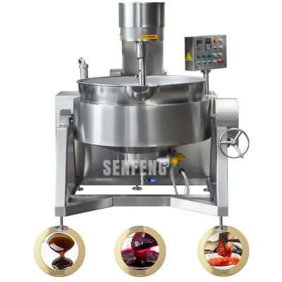 China Vegetable Processing Factory Good Quality Industrial Stainless Steel Kettle Blender Steaming Pot for sale