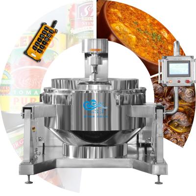 China Vegetable Processing Plant New Design Automatic Fried Rice Cooking Wok Machine For Sale Automatic Wok Machine Gas for sale