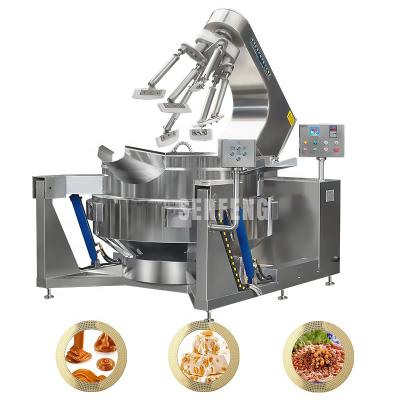 China Vegetable Processing Factory China Manufacture Industrial Cooking Equipment With Electric Blender Sauce Induction Cooker For Kenya for sale