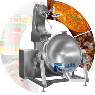 China Chili Sauce Cooking Mixer Chili Food Machine Potato Tomato Beans Vegetable Processing Plant Hot Sauce Dates for sale