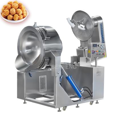 China Snack Factory CE Approved High Quality Large Industrial Cheap Toffee Mushroom Flavored Commercial Popcorn Machine For Sale With Good After Sale for sale