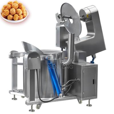 China Snack Factory Sugar Butterfly Mushroom Oil Popped Commercial Popcorn Popcorn Machine Supplier for sale