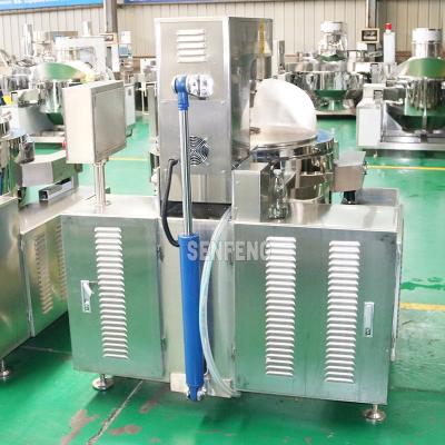 China Automatic Industrial Snacks Factory China Caramel Popcorn Making Machine Gas Popcorn Machine for sale