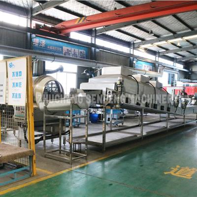 China Commercial Industrial American Snacks Factory Full Automatic Toffee Mushroom Popcorn Production Line for sale