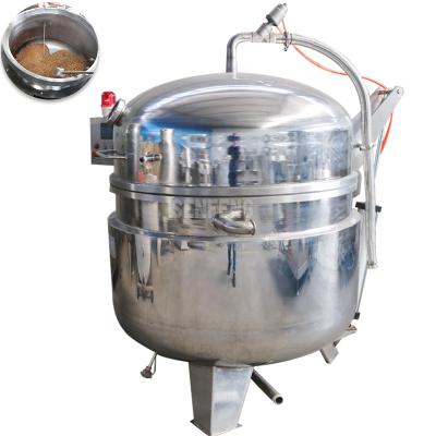 China Efficient Highs Soy Beans Chickpeas Corn Tough Cooking Material Cooking Machine 300l Stainless Steel High Pressure Cooking Pot for sale