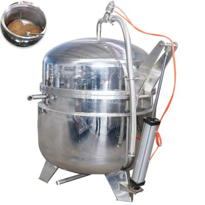 China Meat Processing Plants Large Capacity Industrial High Pressure Cooking Pot For Food Factory Use 500L Vertical High Pressure Cooker Kettle for sale