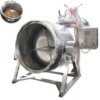 China Meat Processing Plants High Efficiency 200 Liter Equipment Pressure Cooker Meat Cooking Machine for sale