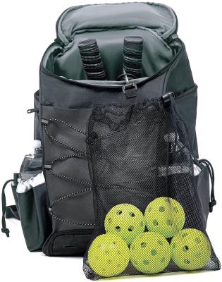 China camping & Newest design sports tennis bag top quality black ball rack backpack for sale