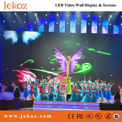 China JEKAZ stage background LED video wall curtain indoor P2.5 with impressive video effect for sale