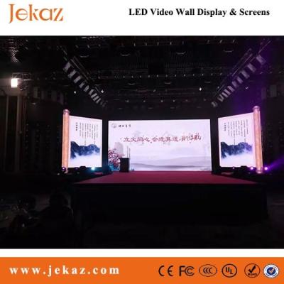 China JEKAZ stage background LED video wall indoor P3 rental usage LED video wall for sale