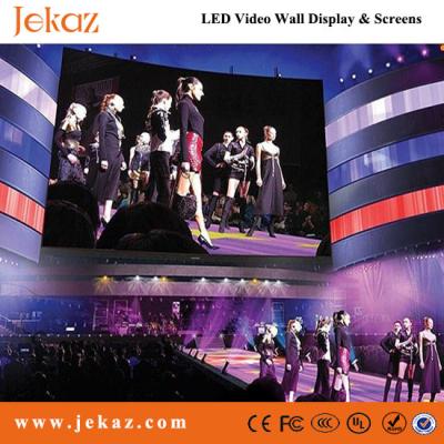 China JEKAZ stage background LED video wall indoor P4 rental usage LED video wall for sale